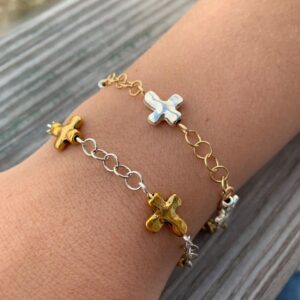 Mini Cross Bracelet